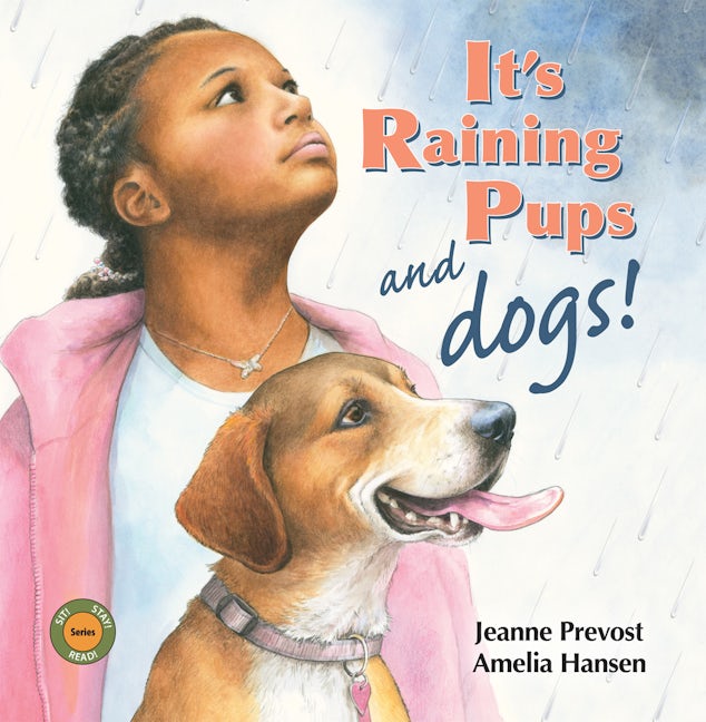 Book cover image for It's Raining Pups and Dogs! ISBN: 9780940719163